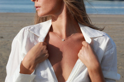 Luna | Collier Lait Maternel Argent