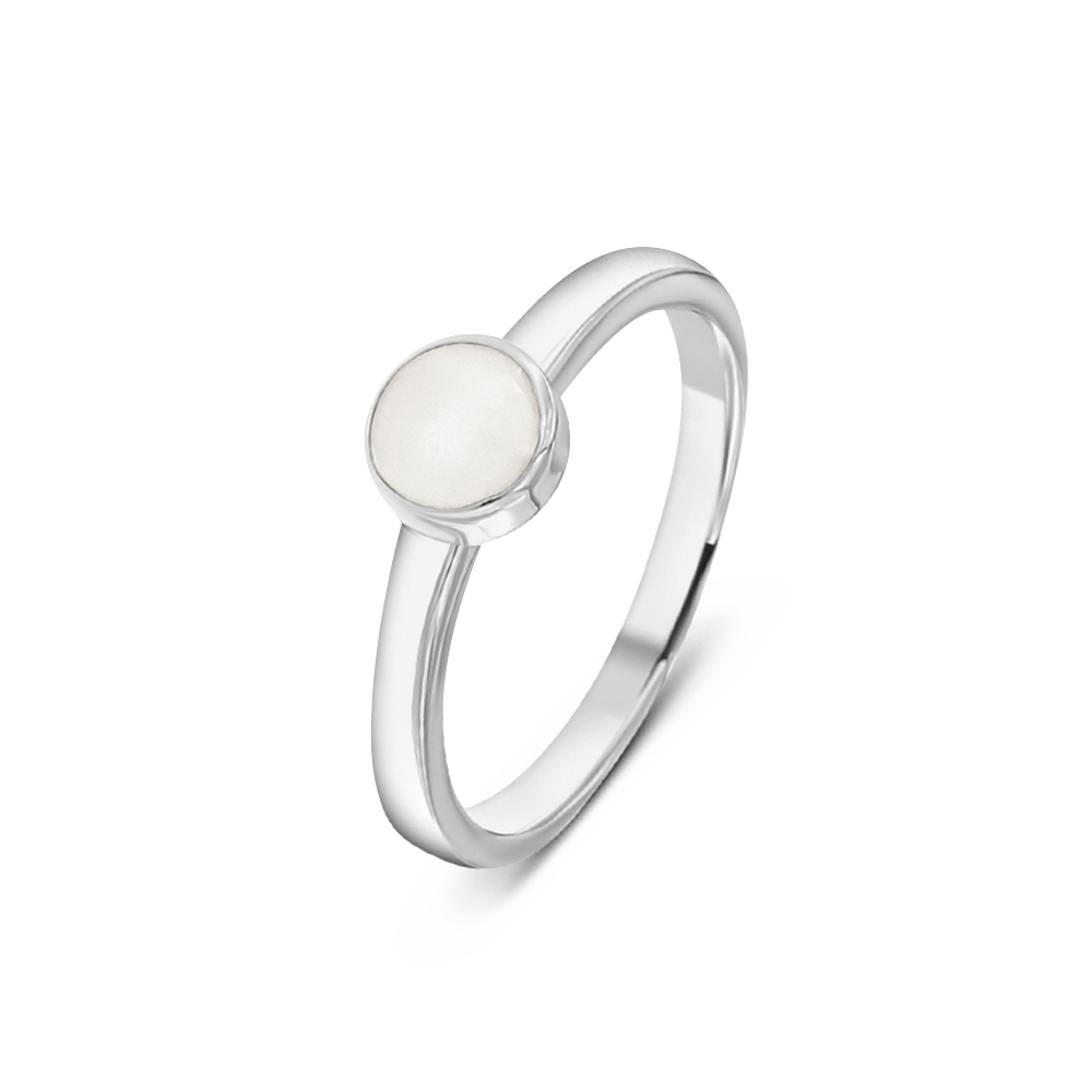 Lis | Bague Lait Maternel Argent