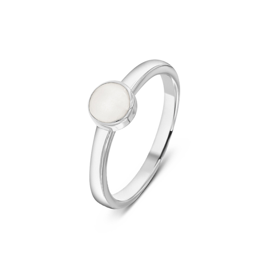 Lis | Bague Lait Maternel Argent