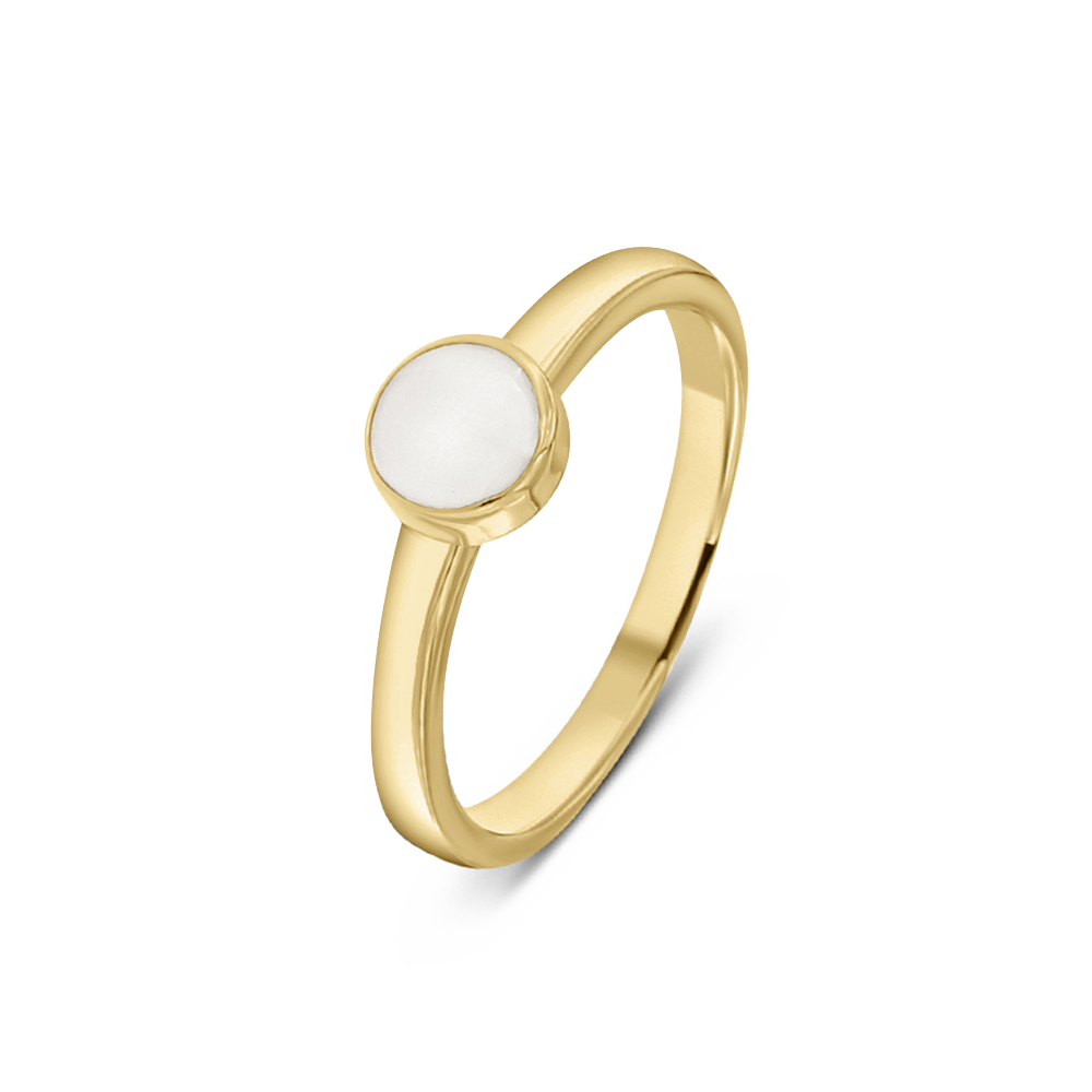 Lis | Bague Lait Maternel Or