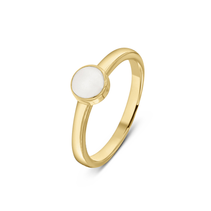 Lis | Bague Lait Maternel Or