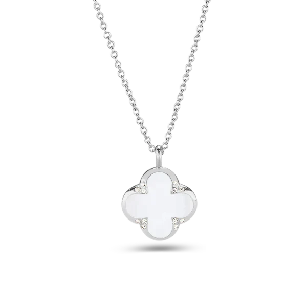 Lucky | Collier Lait Maternel Argent