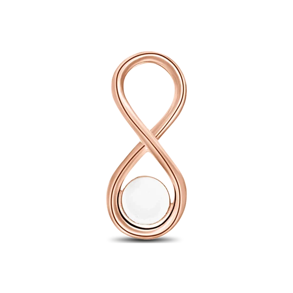 Infinity | Pendentif Lait Maternel Or